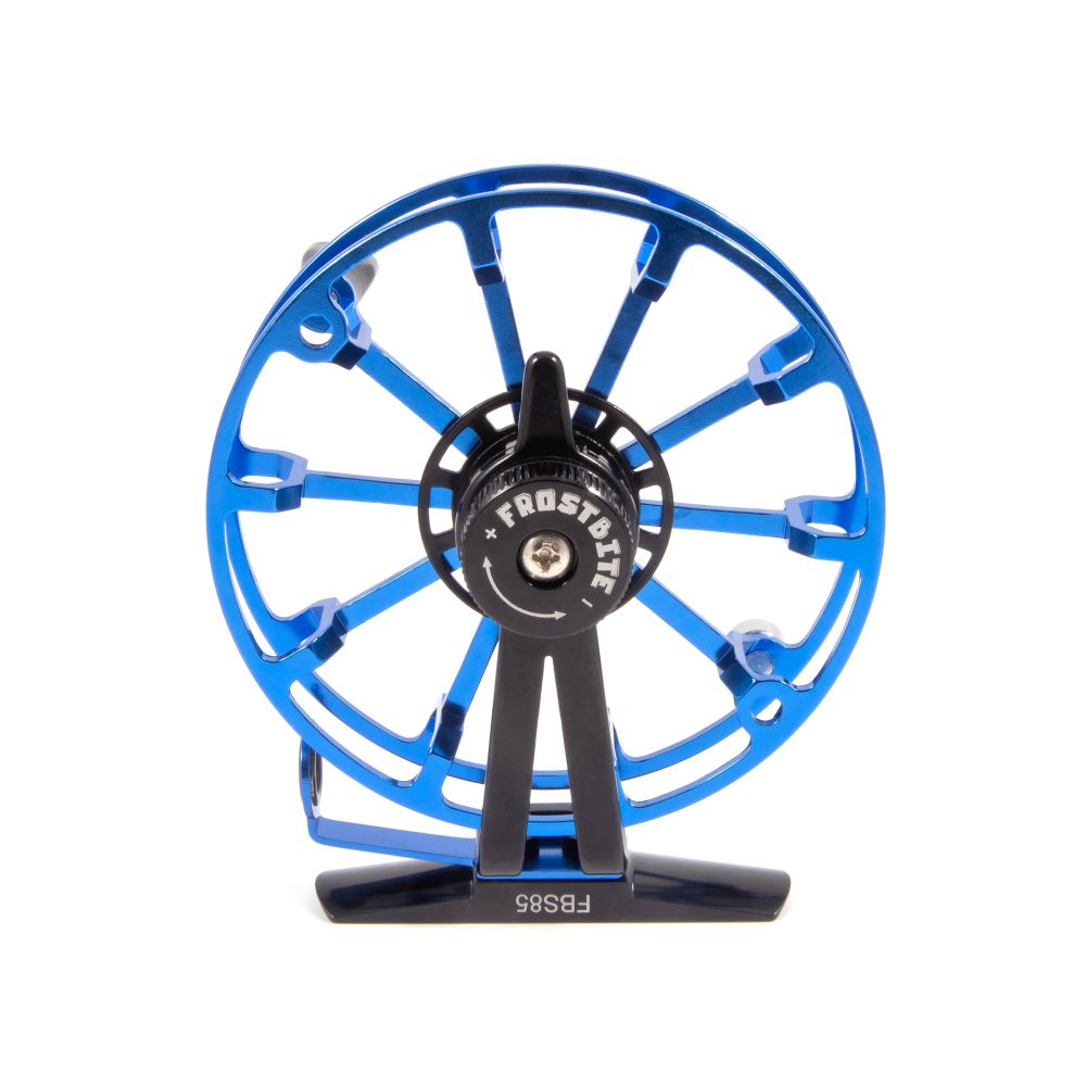 Катушка инерционная Frostbite Skeleton, р. 85 мм/100/