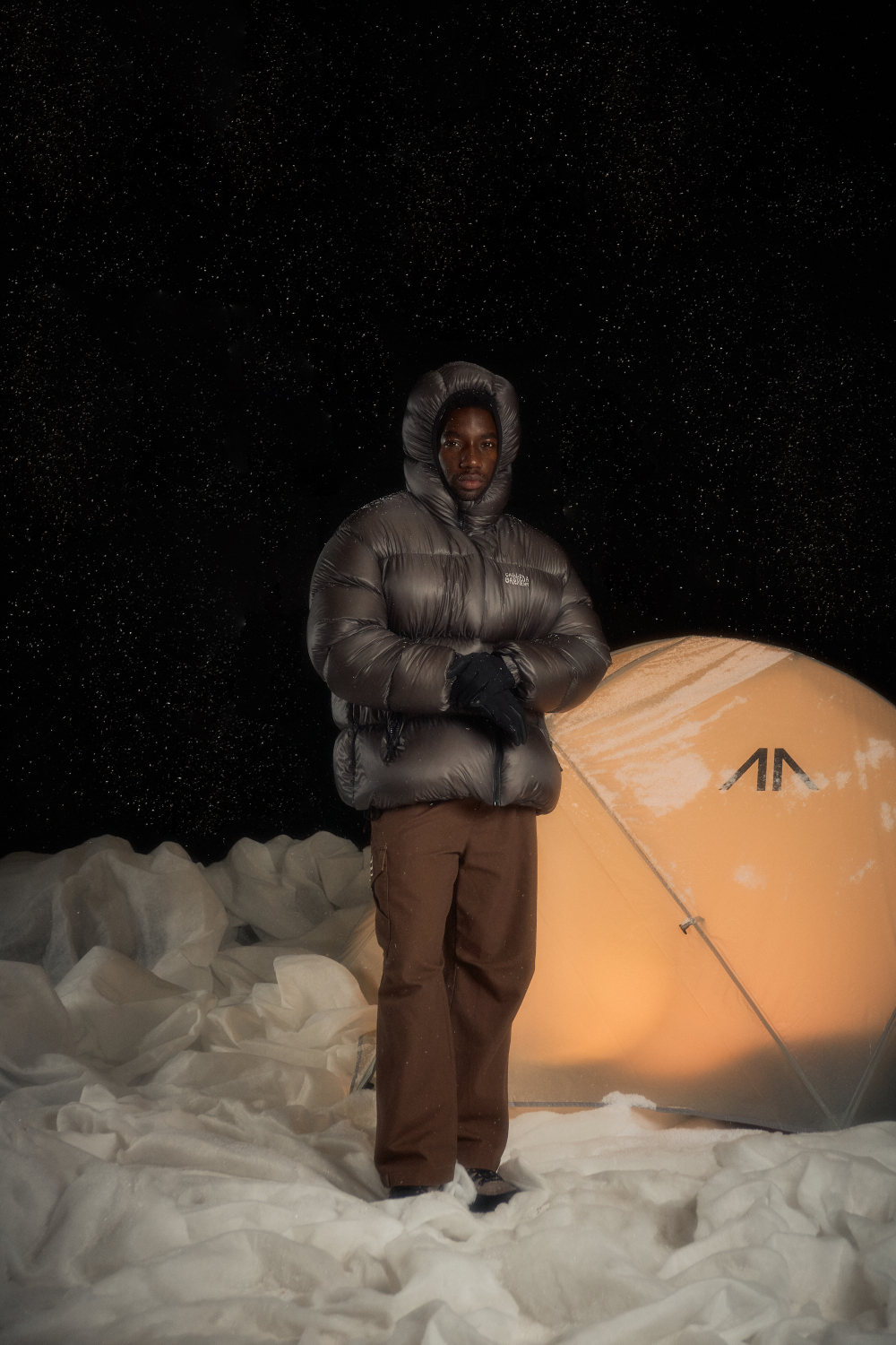 Куртка Called a Garment Puffer Fish Down Jacket "Carbon"