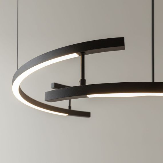Подвесной светодиодный светильник Maytoni Line MOD016PL-L52BK