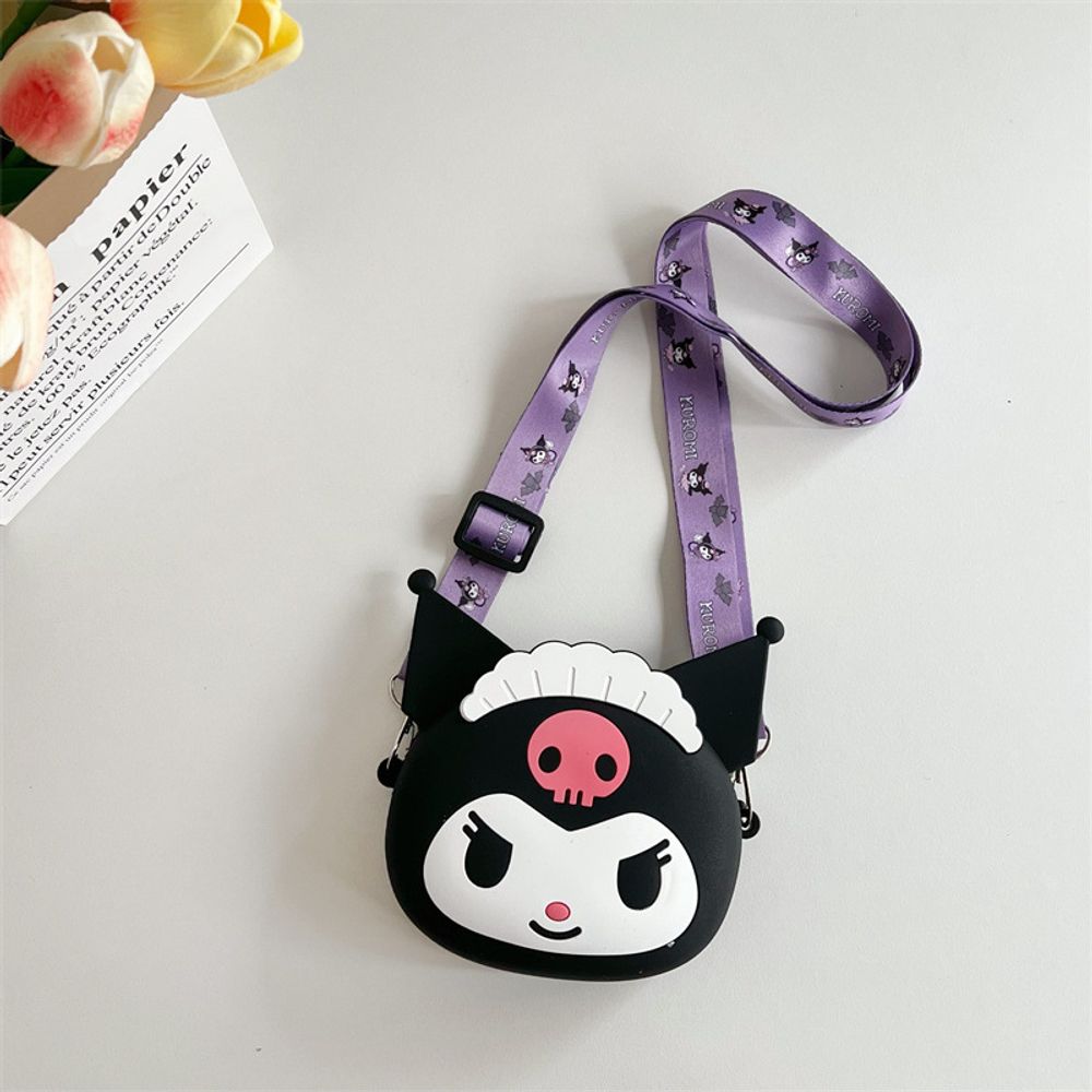 Детская сумка через плечо &quot;Kuromi Black&quot;