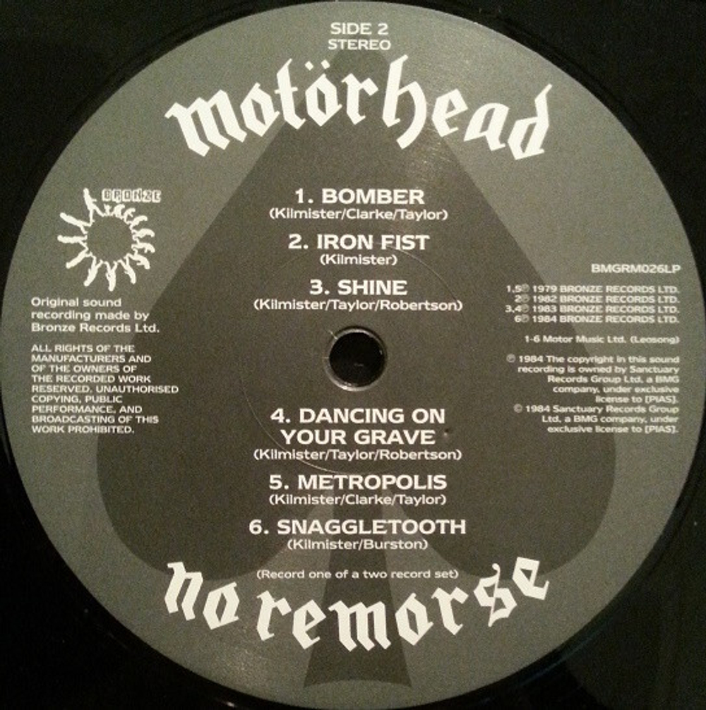 Motorhead / No Remorse (2LP)