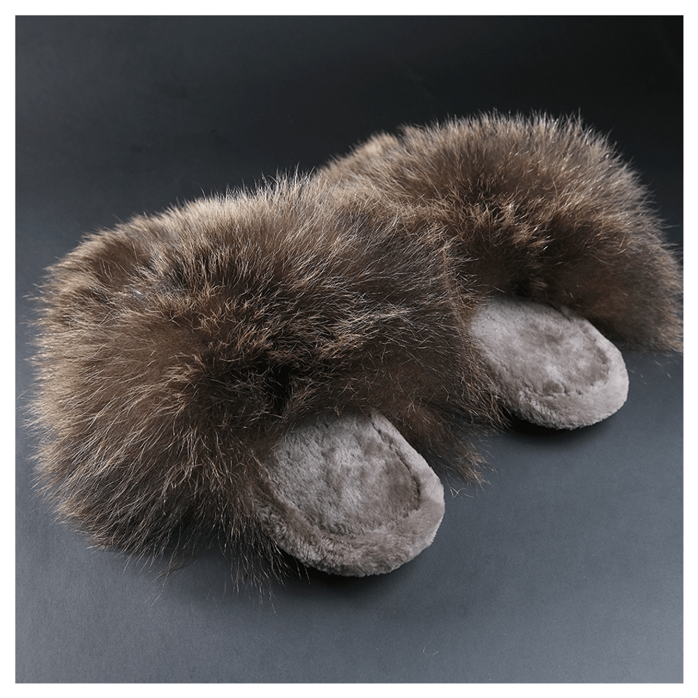 Тапки из меха «Косолапки»