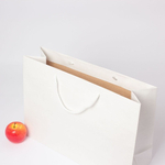 Пакет 47x34x16, белый, плотный крафт