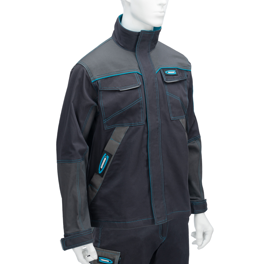 Куртка профессиональная рабочая, 97% хлопок 3% спандекс, L Gross