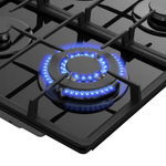 Газовая варочная панель Meferi MGH604BK GLASS POWER фото 7