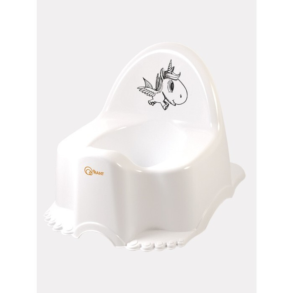Горшок детский RANT "Единорожка" белый