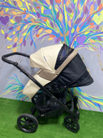 Коляска  OZON Ecco (2 в 1) (RIKO BASIC) 25 слоновая кость-бежевый