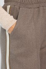 Брюки утепленные трикотажные Вильнюс (брауни) Б14451-5М LT Collection