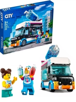 Конструктор Сити Фургон для шейков Пингвин 213 деталей