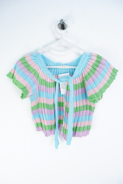 Футболка Marusya хлопковая вязаная на 8-9 лет