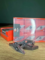 Токарная пластина VBMT160408-TT ZP137 (поштучно)Профессиональное решение для чистовой обработки нержавеющих сталей