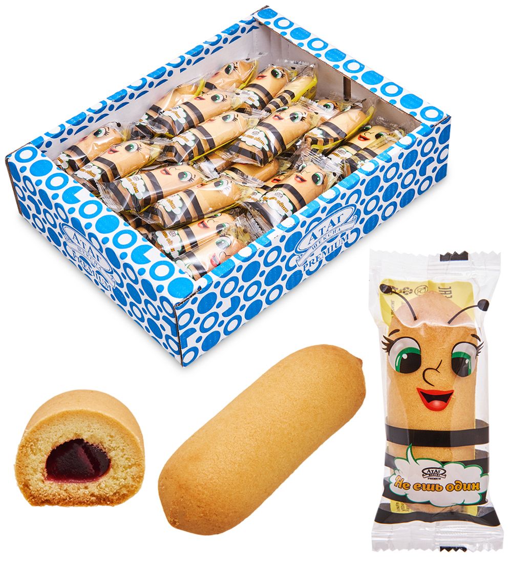 AT-84/1 Печенье сдобное оригинальное «Не ешь один», 1,5 кг