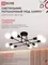 Люстра под лампу LOFT EASY-8E27-BL 8хЕ27 черный IN HOME