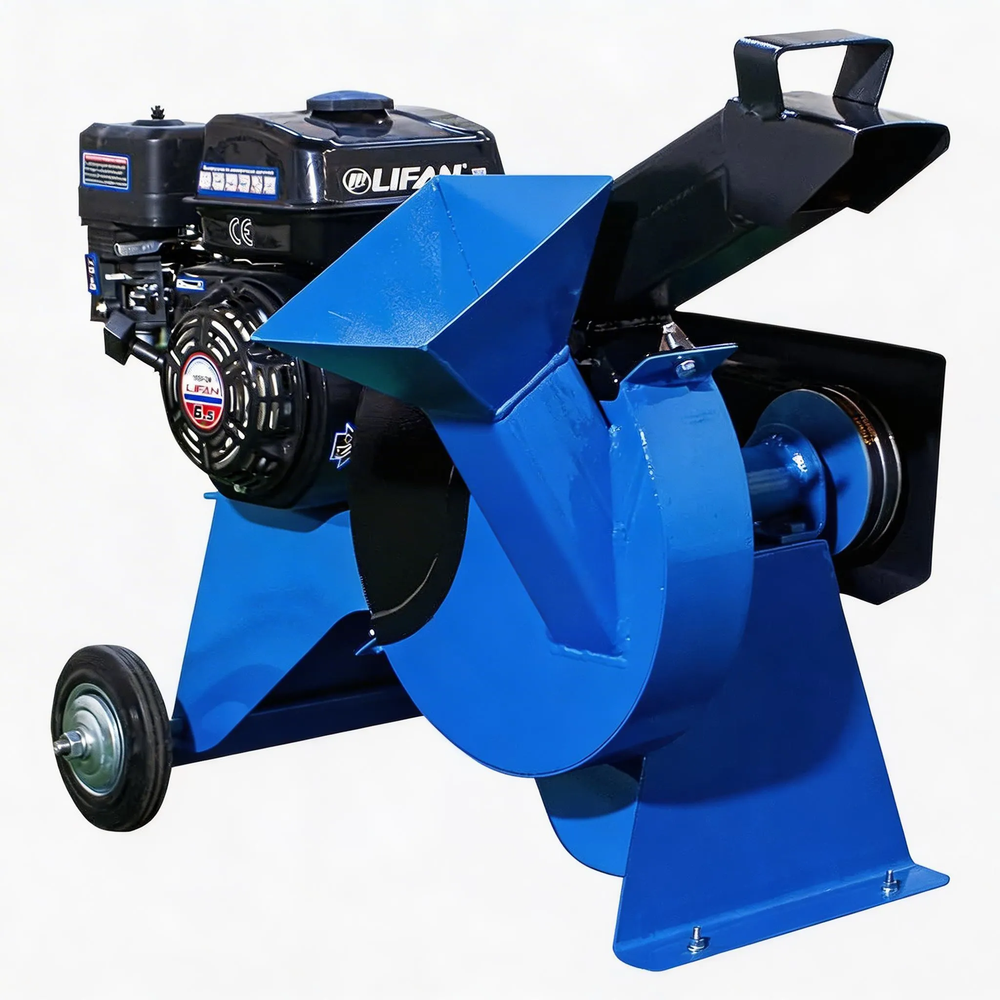 Садовый измельчитель веток «Умелец» ДУ-300Б (бензиновый 6.5 л.с.,)