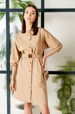 51386 Платье женское (песочный)