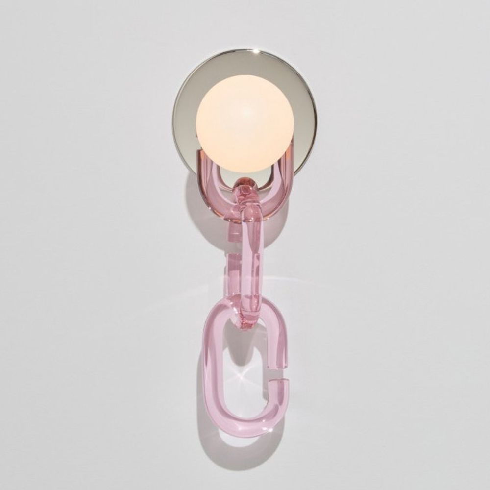 Настенный Светильник Chain Wall Розовый By Imperiumloft