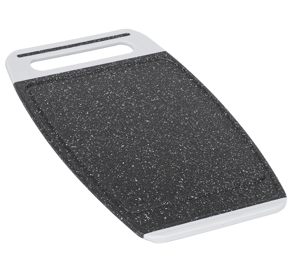 Доска разделочная ХЕВИ 300*200 мм антискользящие вставки, увеличенная толщина, желобки для отвода влаги М1565