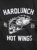 Худи Hardlunch Hot wings черный