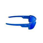 очки для кайтсерфинга Chameleon Синие Матовые Зеркально-синие линзы. Вид сбоку