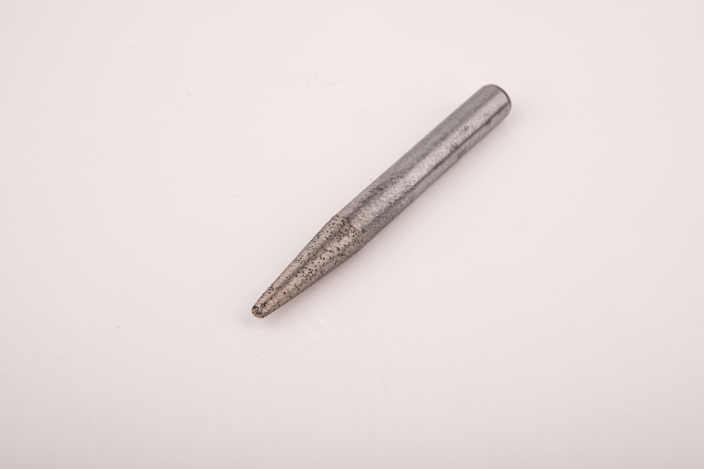 Алмазная фреза для гранита, конус R 4,0 мм (хвостовик 10 мм) 10*4*30*90