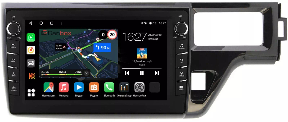 Магнитола для Honda Stepwgn 5 2015-2021 - Canbox 1099 Android 10, ТОП процессор, CarPlay, 4G SIM-слот