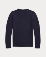 Хлопковый свитер с рисунком медвежонка Ralph Lauren