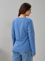 Лонгслив Л-004/индиго