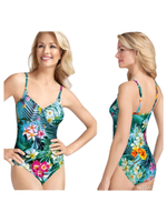 Купальник ортопедический со встроенным лифом, слитный Amoena Sydney 384B/44B