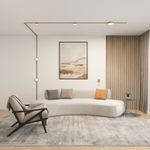 DK5763-SB Светильник для трека SHINE FLOW со светодиодом, D198*H27, 48V DC, 15W, RA?90, 3000K, IP20, сатинированная латунь, алюминий