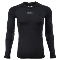 Термобелье футболка Adult Compression LS Top with gel BK