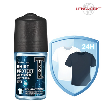 TROS Мужской роликовый дезодорант-антиперспирант Ai Shirt Protection, 45 мл