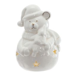 GAEM Фигурка декоративная "Медвежонок" с подсветкой (2хLR44), L7 W7 H12 см, 2в.