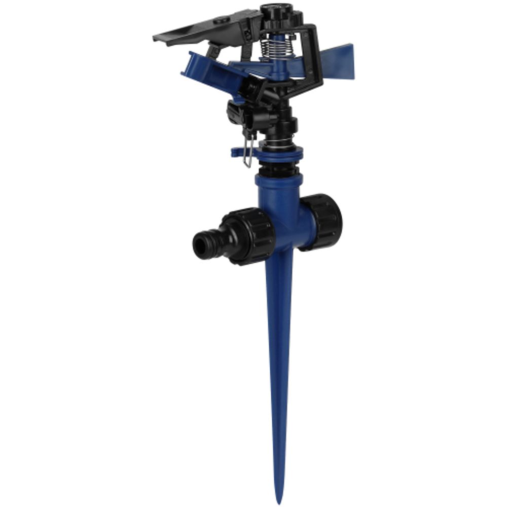 Дождеватель для полива GREEN APPLE GAP-R09 360 градусов импульсный вращающийся пластик | Аксессуары для полива Green Apple