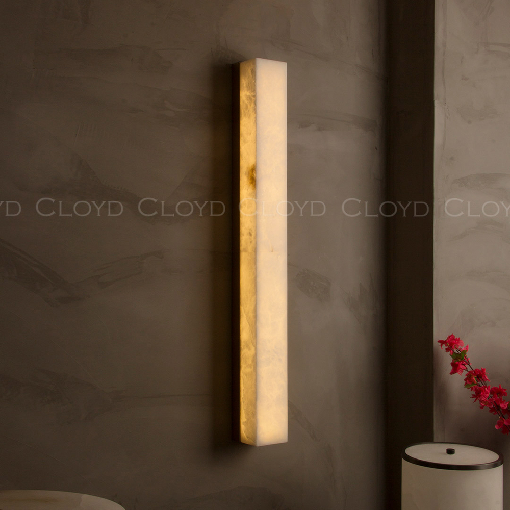 Бра Cloyd ISOKRAT-A W1 / выс. 80 см - латунь (арт.20404)