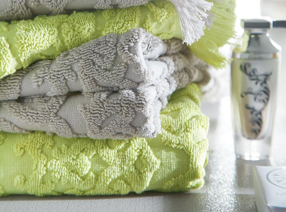 Полотенце 100х150 Blanc des Vosges Princess серое Франция