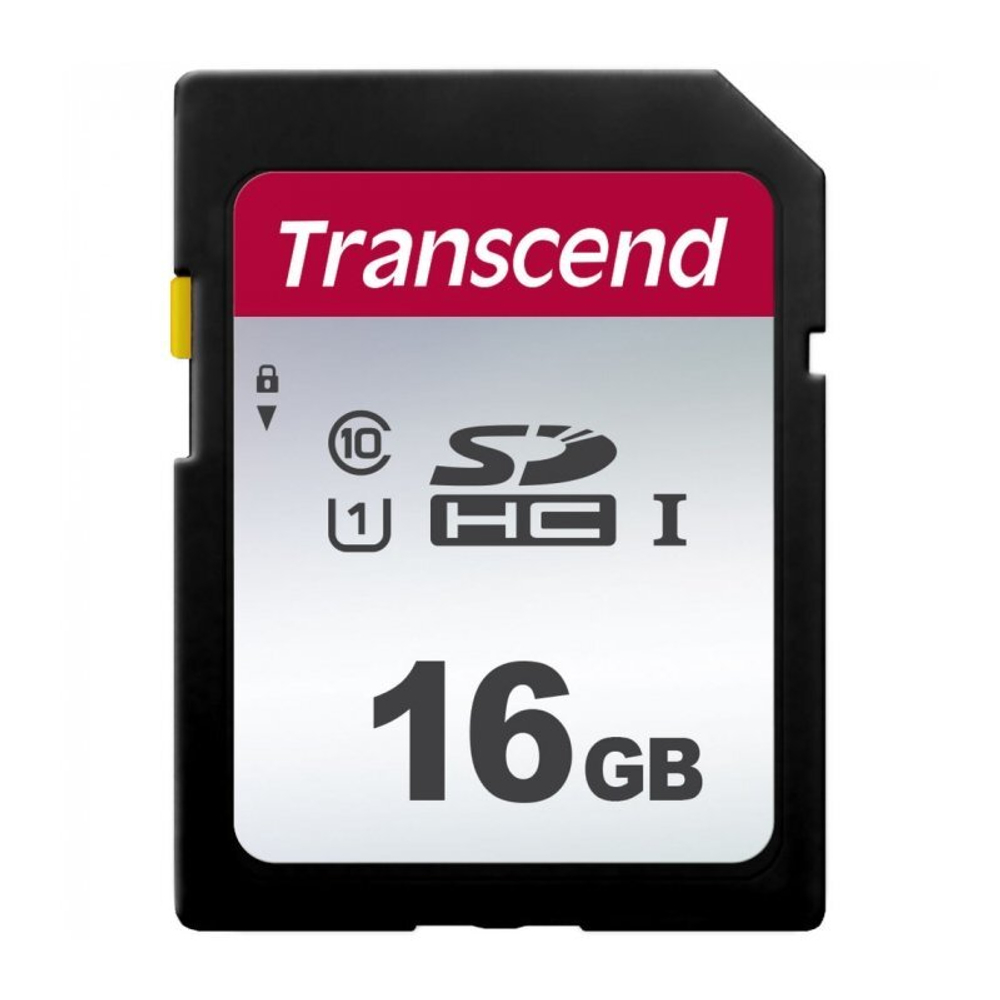 Карта памяти Transcend SDHC 300S Class 10 UHS-I U1 (95/10 MB/s) 16GB