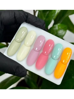 Luxio гель-лак Lipgloss 15мл розовый