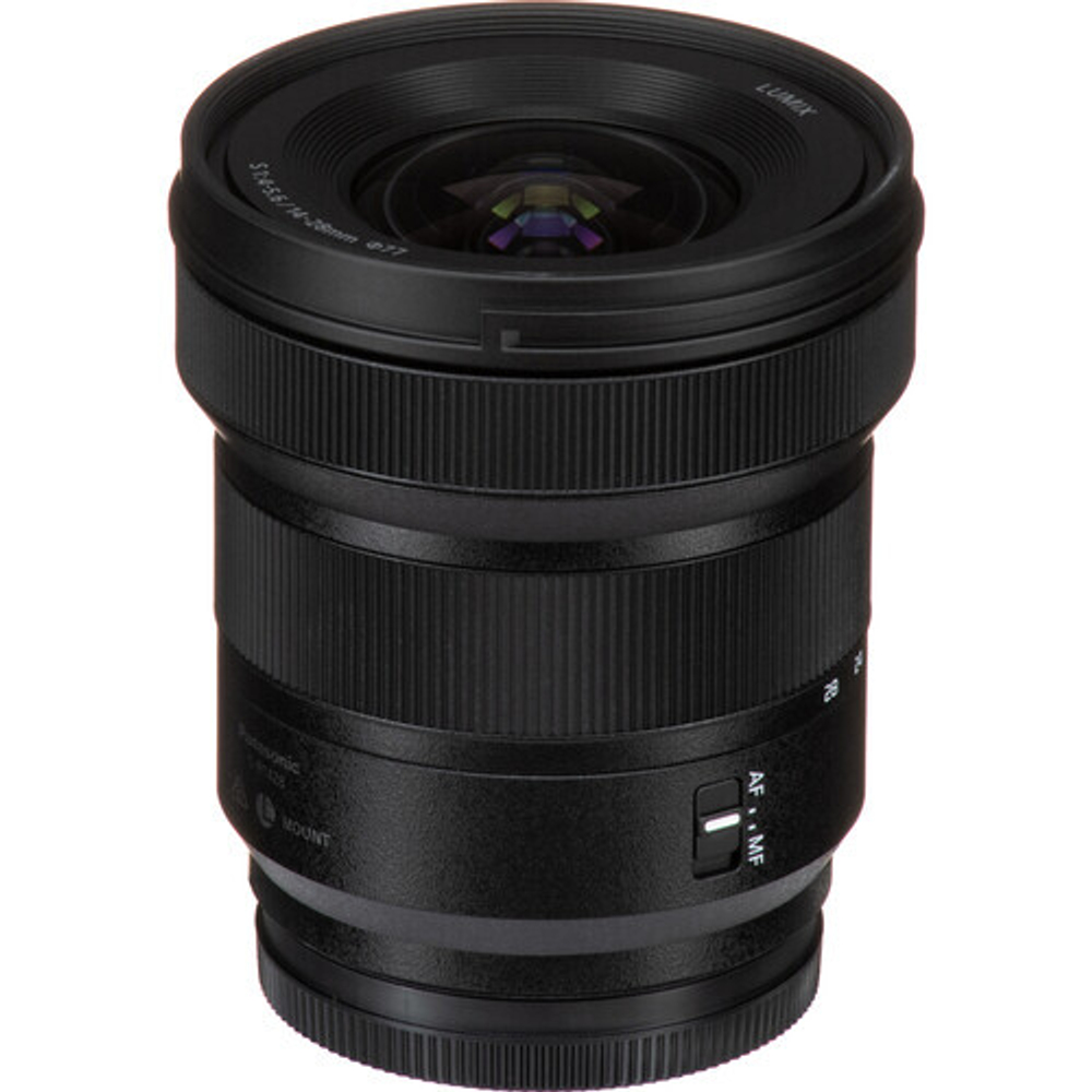 Объектив Panasonic Lumix S 14-28mm f/4-5.6 Macro L-Mount, чёрный