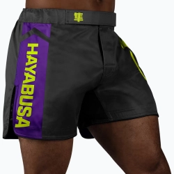 Шорты Hayabusa Icon MMA чёрно-неоновые