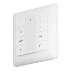 Кнопочная настенная панель 8-ми клавишная DALI Lighting control 721053