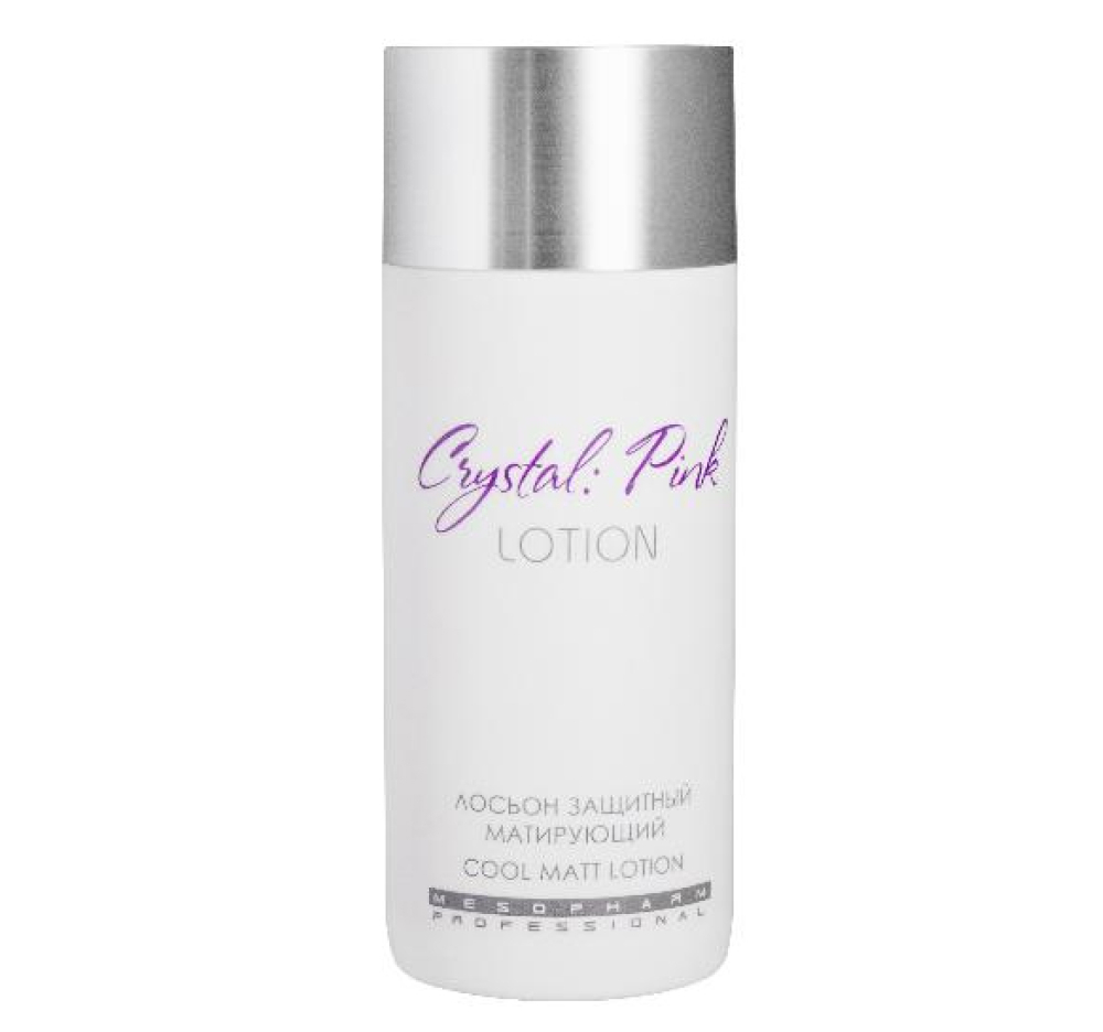 Mesopharm Professional Лосьон защитный матирующий CRYSTAL:PINK LOTION, 150 мл