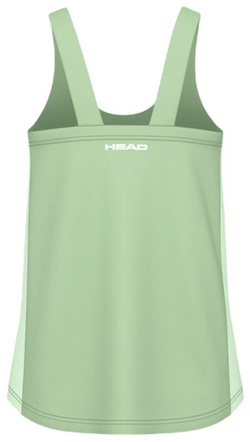 Футболка для девочки теннисная Head Girls Spirit Tank - зеленый
