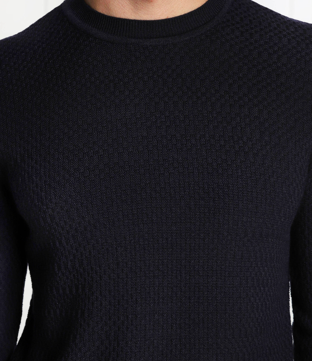 свитер Emporio Armani - темно-синий(6L1MY7 1MF7Z)