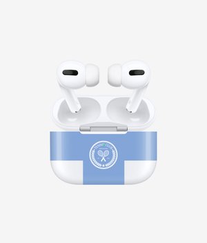Виниловая наклейка TENNIS CLUB для AirPods