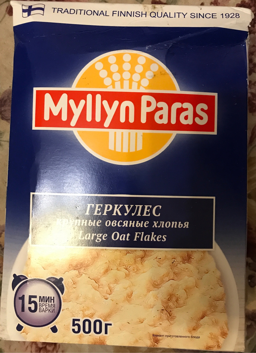 Хлопья овсяные