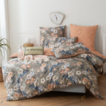 Комплект постельного белья Люкс Сатин 100% хлопок на резинке AR326