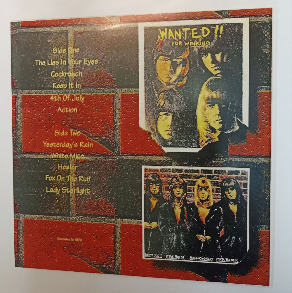 Винтажная виниловая пластинка LP Sweet Give Us A Wink (Россия 1994)