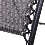 Шезлонг-кресло «Уют»,177*64*113 см с подголовником, 2 положения, соты