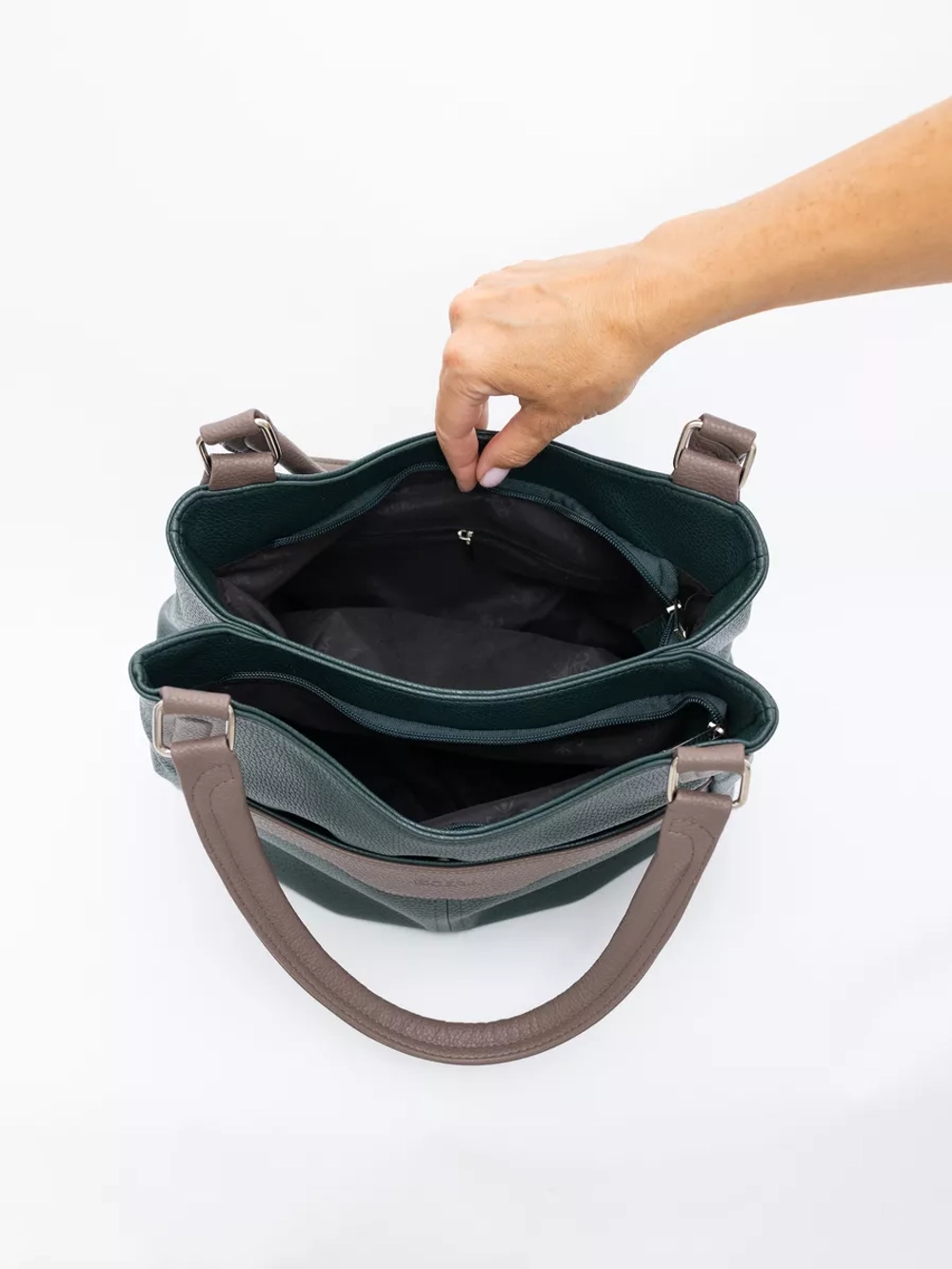 Сумка через плечо средняя классическая