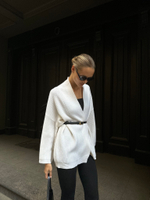 Кардиган-накидка FABIA, молочный